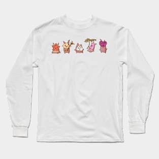 Lesbian pride koroks Long Sleeve T-Shirt